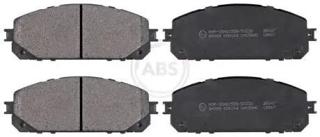 Комплект гальмівних колодок A.B.S. A.B.S. 35047