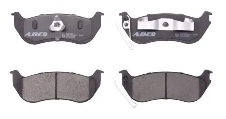 Колодки тормозные задние, керамические дисковые ABE D981ABE
