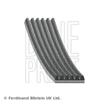 Поліклиновий ремінь (6PK2040) DAEWOO KORANDO, MUSSO, DODGE CALIBER, ISUZU TROOPER III, JAGUAR XF I, JEEP COMPASS, PATRIOT, OPEL MONTEREY B, SSANGYONG KORANDO, MUSSO 1.8-3.5 10.95- BLUE PRINT AD06R2040
