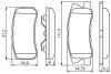 Гальмівні колодки MITSUBISHI Grandis/Montero/Pajero/Shogun BOSCH 0 986 495 357 (фото 1)