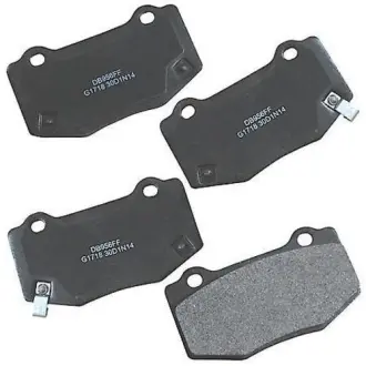 Колодки гальмівні задні CARQUEST GMKD1718
