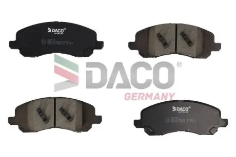 Колодки гальмівні (передні) Dodge Avenger/Caliber/Jeep Compass/Patriot/Lancia Flavia 06- DACO DACO Germany 320505