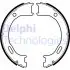Гальмівні колодки, барабанні Delphi LS2076 (фото 1)