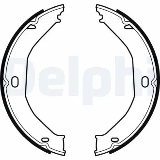 Барабанні гальмівні колодки Delphi LS2078