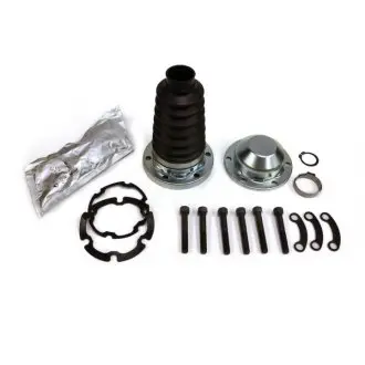 Пильовик шруса переднього, мастило, прокладка, хомути, болти DriveshaftParts ME709BK