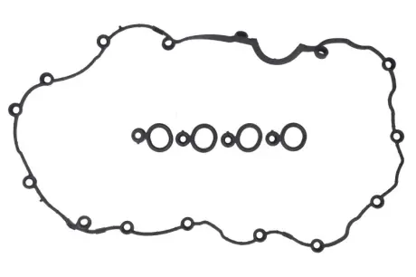 Фото прокладка клапанної кришки з кільцями свічкових каналів ELRING 205690 Прокладка клапанної кришки з кільцями свічкових каналів ELRING 205690