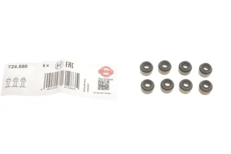 Сальник клапана (впуск/випуск) VW Caddy III / IV 1.2 / 2.0 TSI / TDI 95 (6x8.8/12.2x9.3) ELRING 724.590