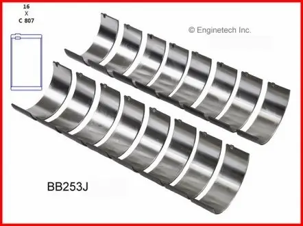 Вкладыши шатунные Std. Enginetech BB253J
