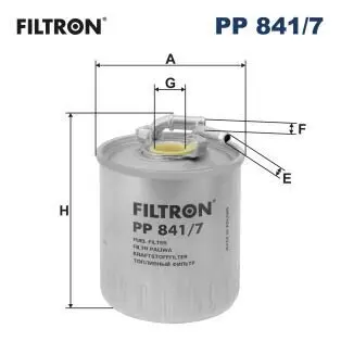 Фільтр палива FILTRON PP8417