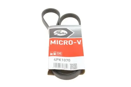 (8653-10188) Ремінь (поліклиновий) MICRO-V HORIZON Gates 4PK1070