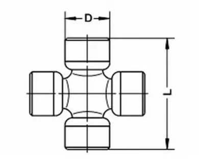 Хрестовина кермового валу GMB ST1538