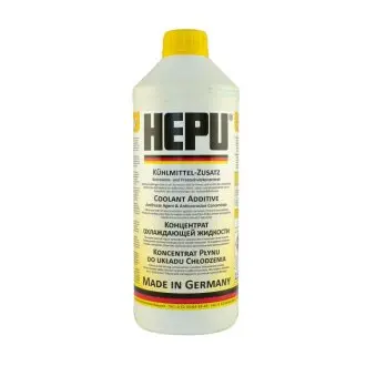 Антифриз желтый (концентрат G11) 1.5 л HEPU P999YLW