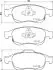 Колодки гальмівні (передні) Fiat 500X/Jeep Renegade 14- JAPANPARTS PA0217AF (фото 2)