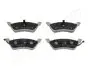 Гальмівні колодки, дискове гальмо (набір) JAPANPARTS PP993AF (фото 1)