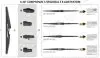 Щітка склоочисника 350MM TYЭ NISSAN/MAZDA JAPANPARTS SSX35R (фото 2)