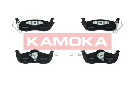 Гальмівні колодки, дискове гальмо (набір) KAMOKA JQ1018150