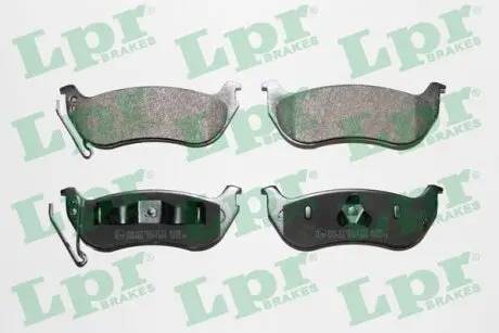 Гальмівні колодки, дискове гальмо (набір) LPR 05P1366