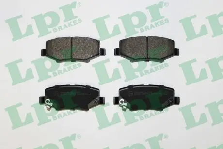 Гальмівні колодки, дискове гальмо (набір) LPR 05P1555