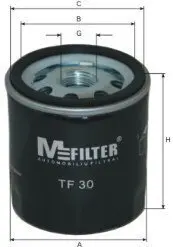 Фільтр мастила M-FILTER TF 30