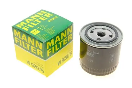 Фільтр масляний MANN W9206