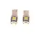 ЛампочкаLED W5W 12V/1W DIODA 4XLED W5W BIAŁA BLISTER 2 SZT MAXGEAR 780164SET (фото 2)