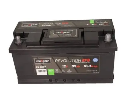 Акамулятор 12V 95AH/850A L-353X175X175 EFB DO POJAZDрW Z SYSTEMEM START/STOP MAXGEAR 850007