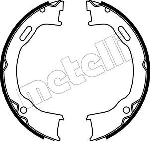 Гальмівні колодки ручного гальма Metelli 530364