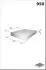 Фільтр салону Chrysler Sebring/Dodge Avenger/Caliber/Jeep Compass 2.0 CRD 09/06- MISFAT HB230 (фото 2)