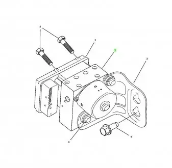 Блок АБС (наявність уточнювати) MOPAR 5103460AA