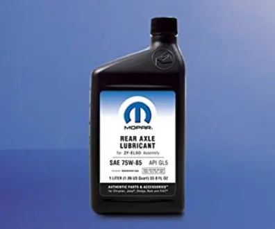 Олива синтетична в міст передній, задній 75W85 1кварта (946ml)/допуск ZF-ELSD MOPAR 68083381AB