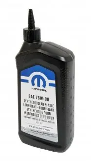 Масло трансмиссионное Synthetic Gear 75W-90 GL-5 0946 л MOPAR 68218654AB