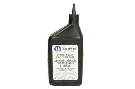Олива 75W90 1кварта (946мл) MOPAR 68218655AC