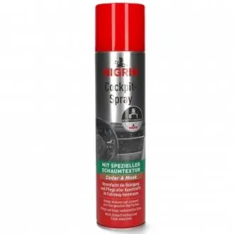 Cockpit-Spray Cedar & Musk пінний 45-денний очищувач протектант для пластику кедр та муск 400 мл Nigrin 20441
