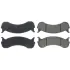 Колодки гальмівні 73mm 2 Piston Calipers Cast 4153222 PROSTOP PS786AM (фото 2)