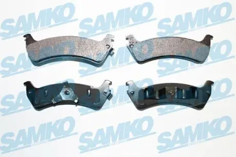 Гальмівні колодки, дискове гальмо (набір) SAMKO 5SP990