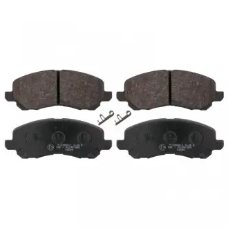 Фото гальмівні колодки, дискове гальмо (набір) SWAG 80916644 Гальмівні колодки, дискове гальмо (набір) SWAG 80916644