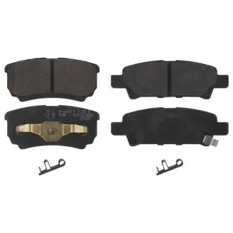 Фото гальмівні колодки, дискове гальмо (набір) SWAG 80916774 Гальмівні колодки, дискове гальмо (набір) SWAG 80916774