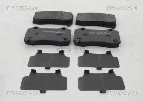 Колодки гальмівні TESLA T. MODEL S 12- TRISCAN 811010606