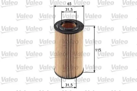 Фільтр масляний Valeo 586501