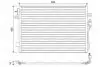 Радіатори кондиціонера Dodge Journey/Freemont Valeo 814453 (фото 1)